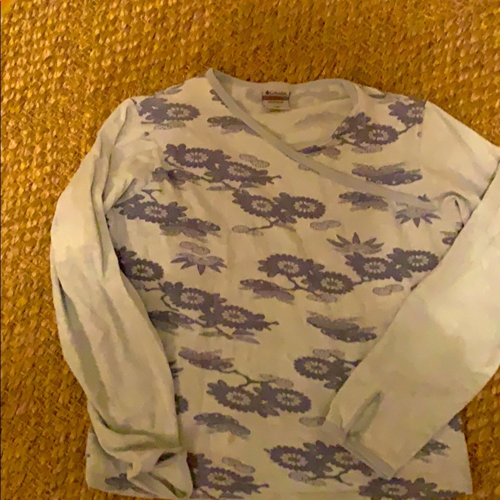 Floral long sleeve shirt